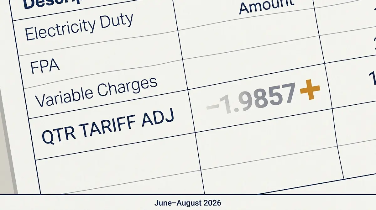 September MEPCO Bills Why the Rs1.99 Relief Ends (2026)