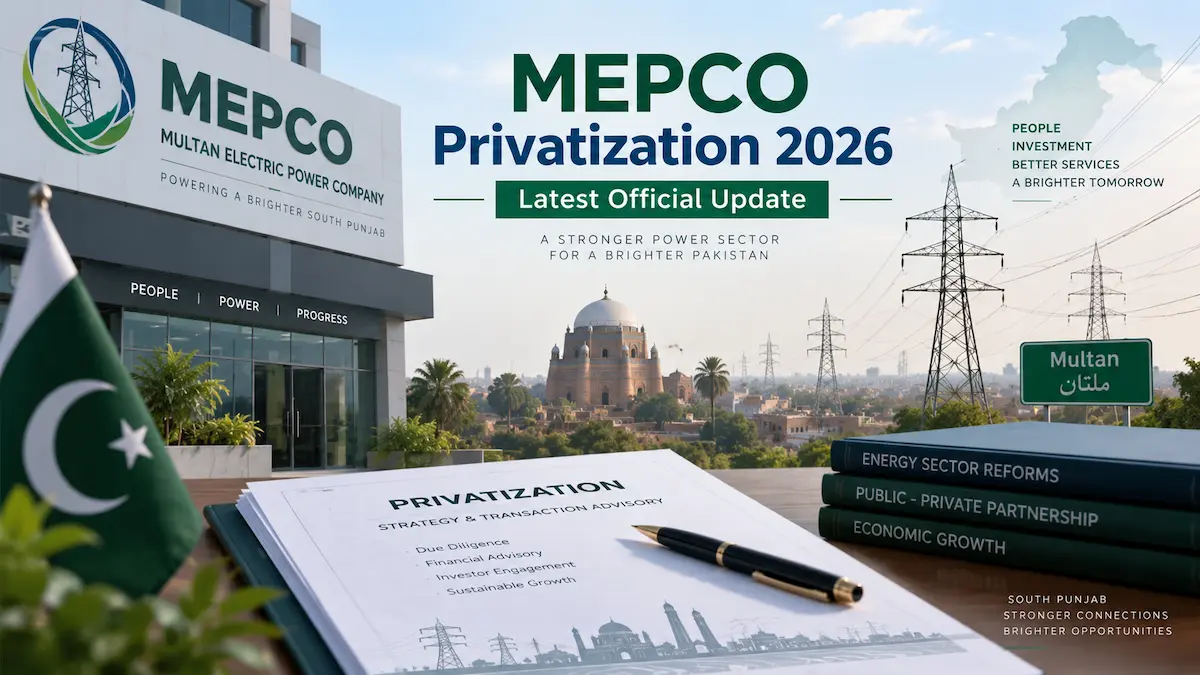 MEPCO Privatization 2026 Latest Official Update
